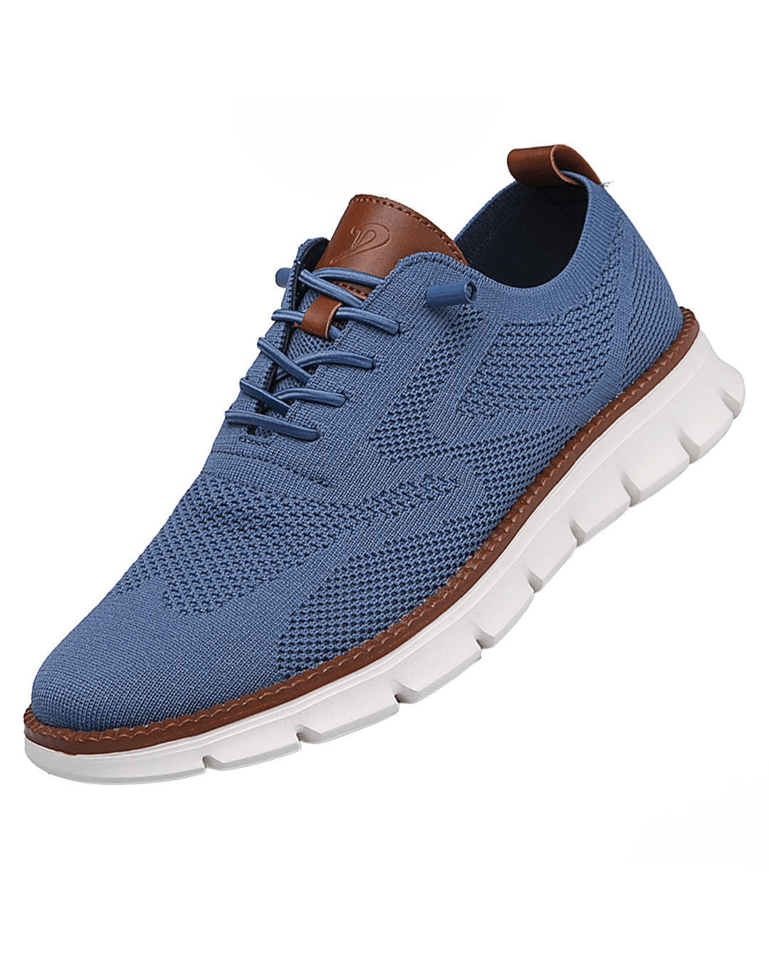 Jasper | Men's Knit-Look Lace-Up Trainers with Textured Sole