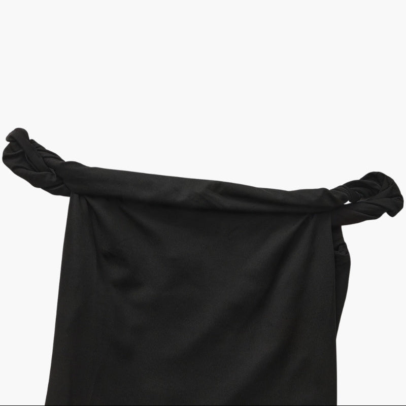 Women’s One-Shoulder Maxi Dress with Fitted Silhouette