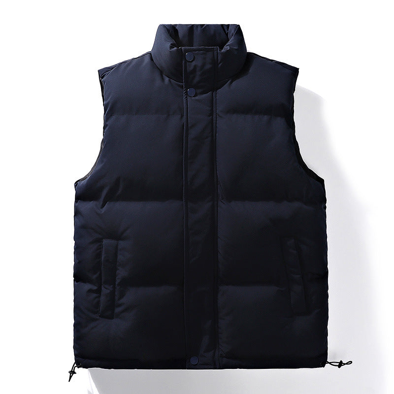 Gilet Matelassé à Zip Sans Manches