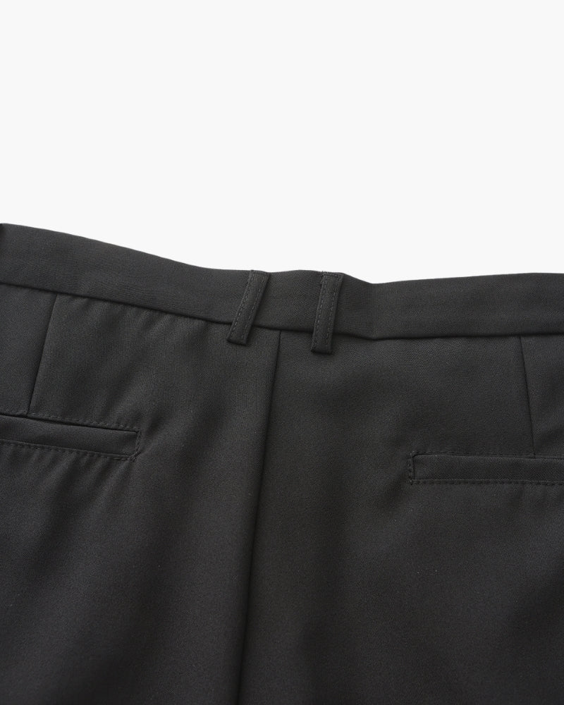 Trousers Cotton Wide Fit Relaxed Tailoring