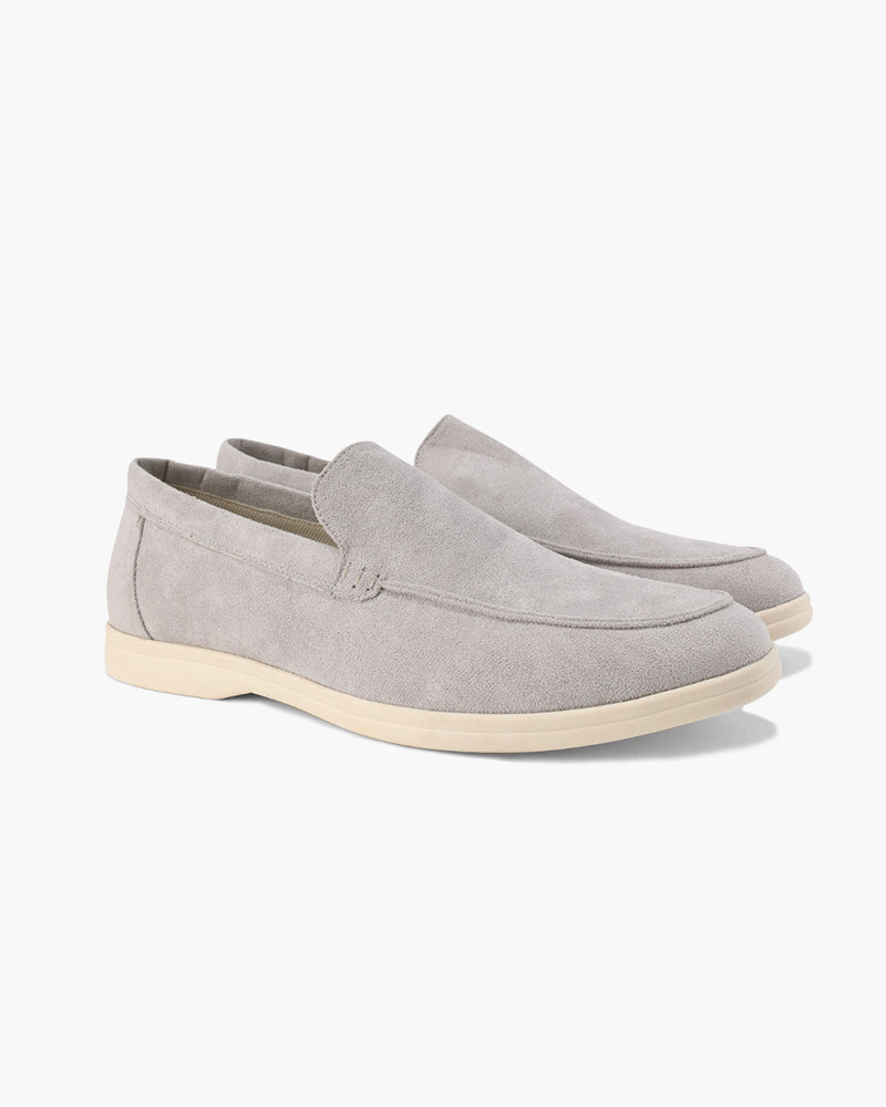 Suede Loafers Men Slip On Casual Summer Shoes