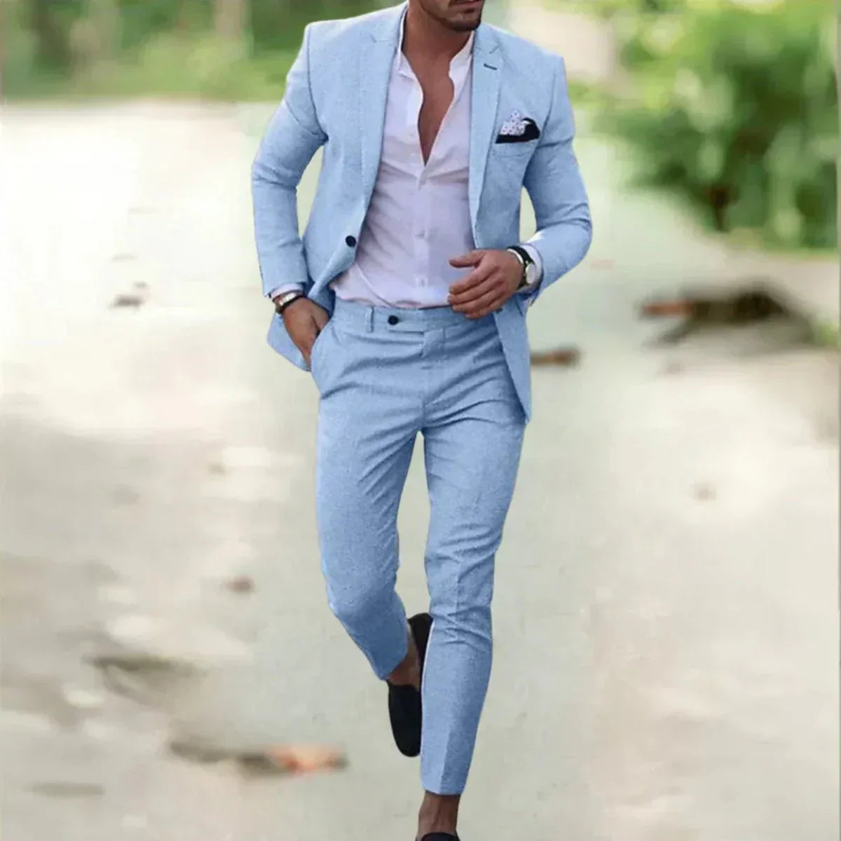 Cedric | Men's Tailored Two-Piece Notch-Lapel Suit