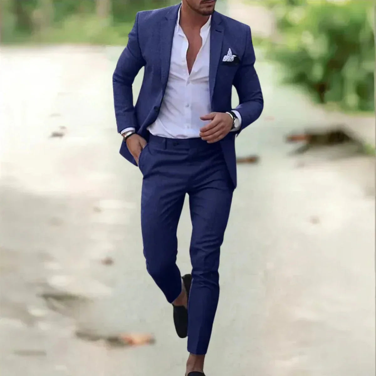 Cedric | Men's Tailored Two-Piece Notch-Lapel Suit