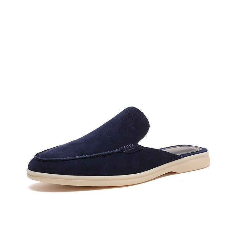Mule Suede Open Back Slip On