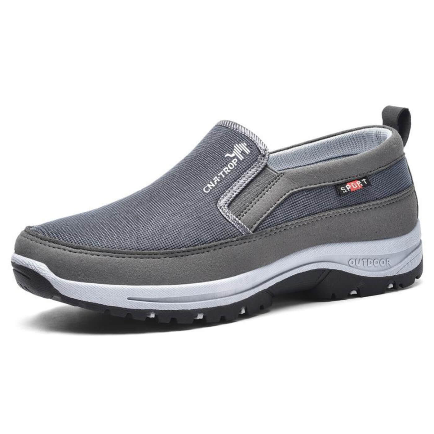 Men's Orthopedic Slip On Shoes Cushioned Sole Ergonomic Insole Casual