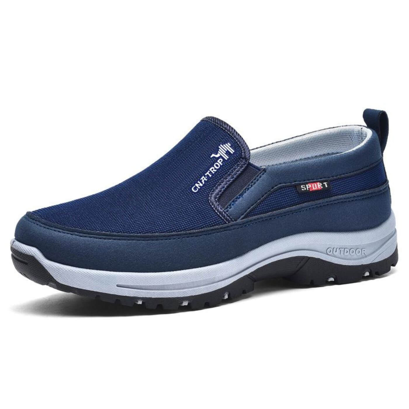 Men's Orthopedic Slip On Shoes Cushioned Sole Ergonomic Insole Casual