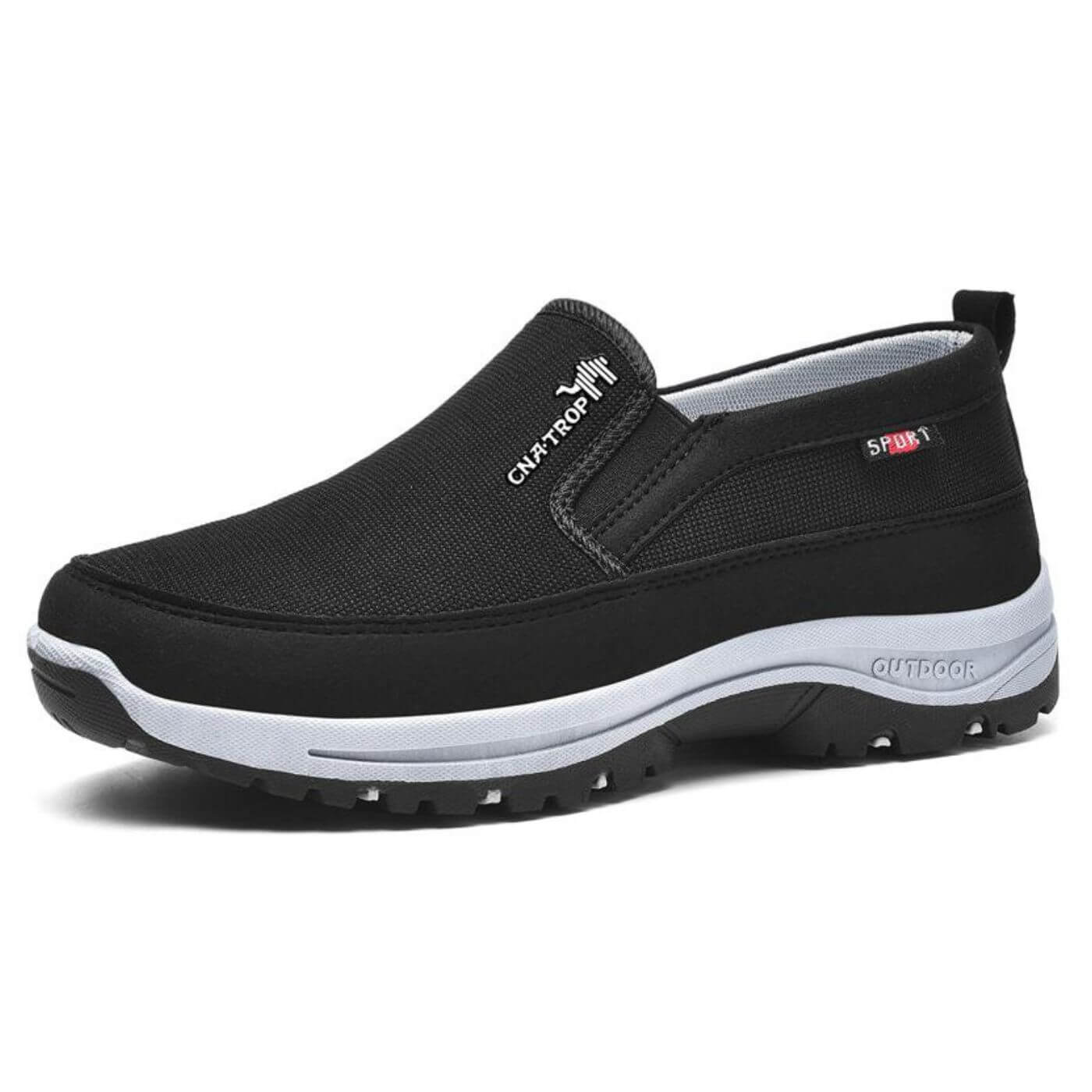 Men's Orthopedic Slip On Shoes Cushioned Sole Ergonomic Insole Casual