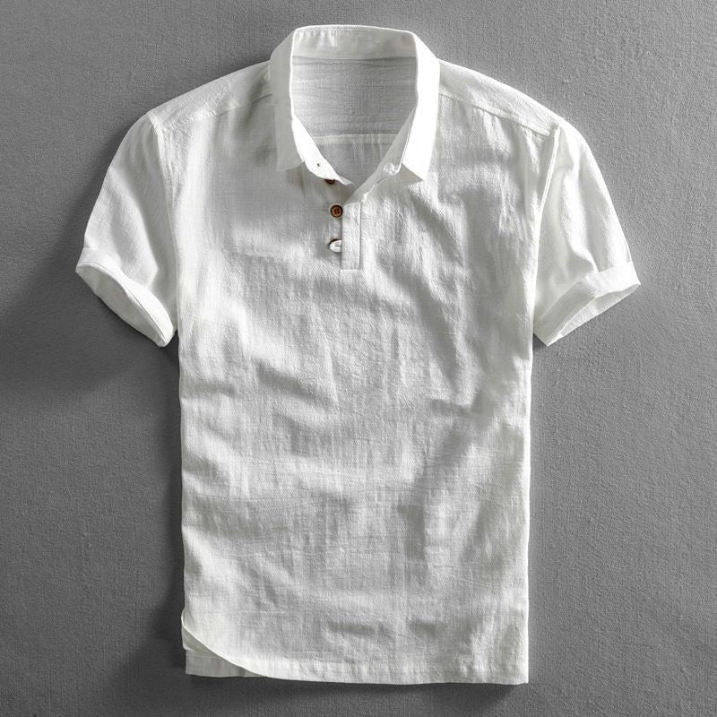 Men's Polo Shirt Cotton Classic Collar Regular Fit