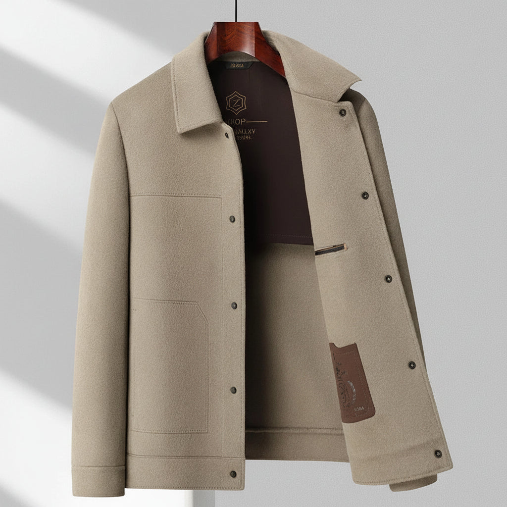 Old Money Men’s Naples Wool Jacket Coat