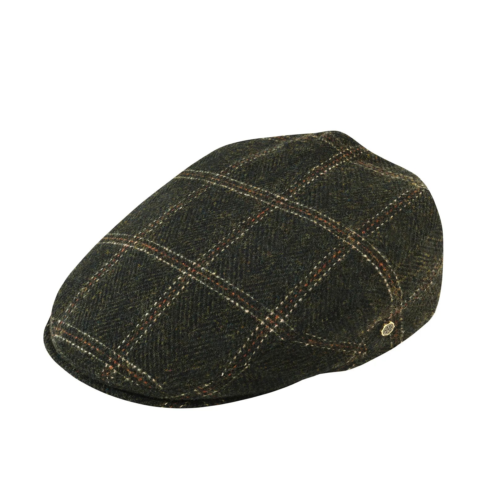 Men's Flat Cap Herringbone Texture Classic Style