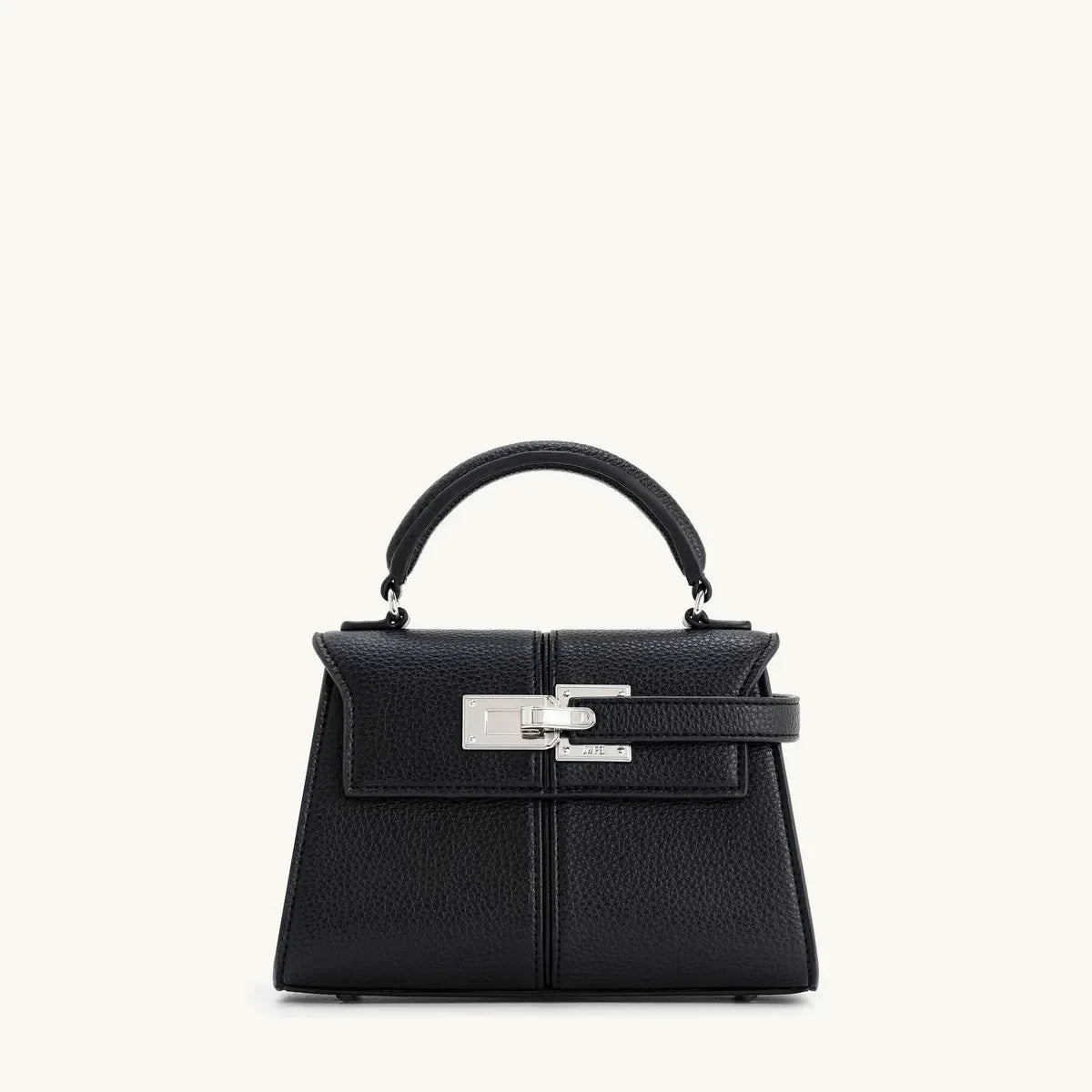 Women’s Crossbody Handbag with Gold-Tone Hardware