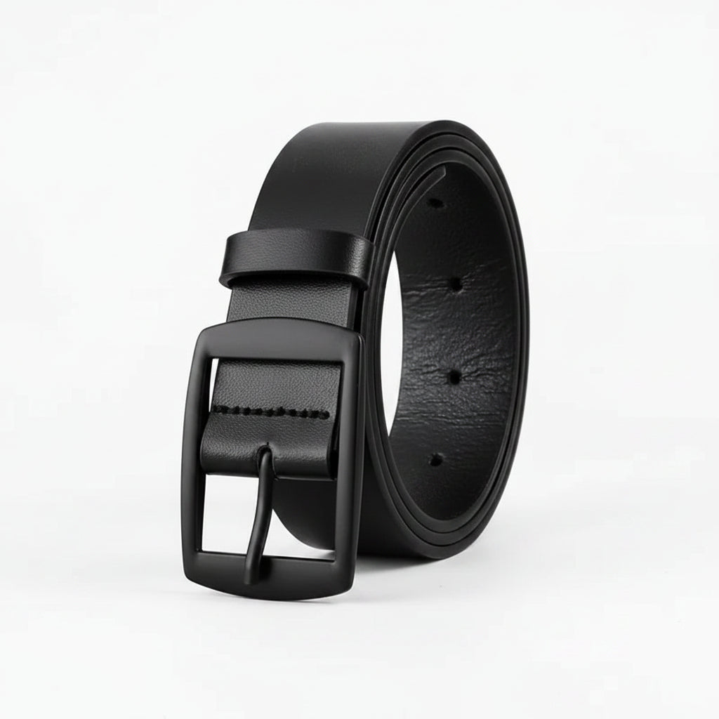 Belt Leather Metal Pin Buckle