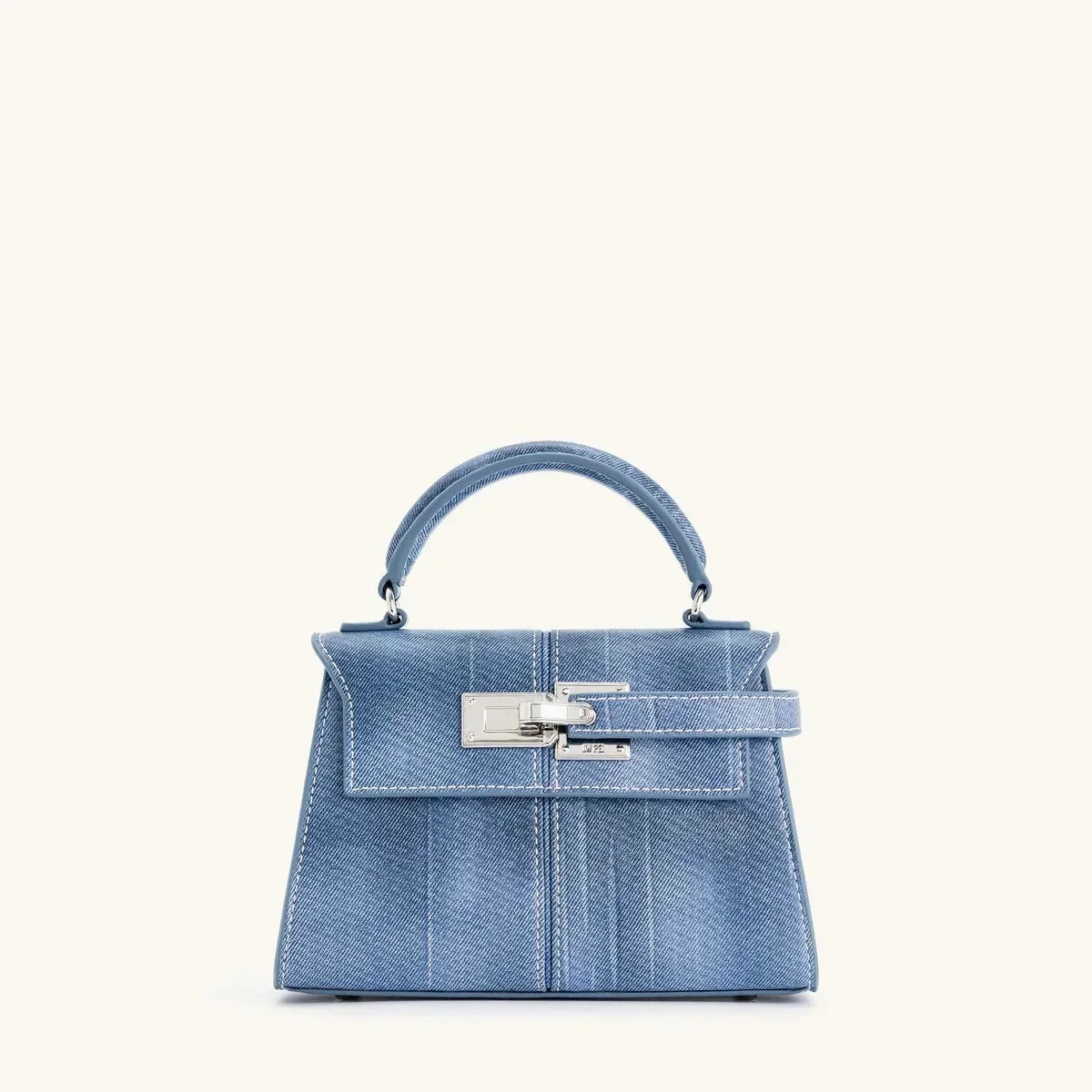 Women’s Crossbody Handbag with Gold-Tone Hardware