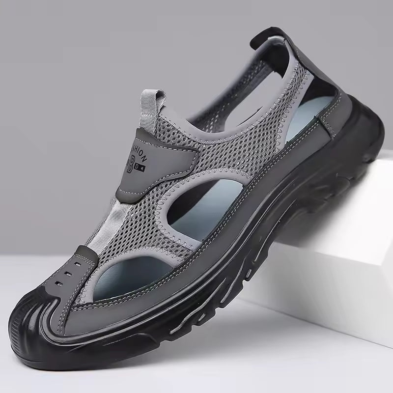 Men's Closed-Toe Slip-On Casual Sandals photo 2