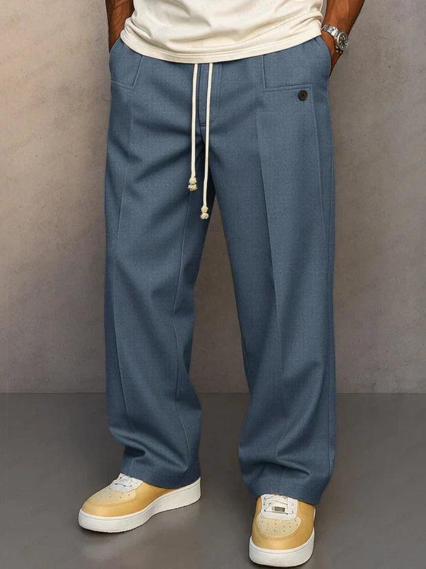 Bramwell | Men's Adjustable Drawstring Casual Trousers