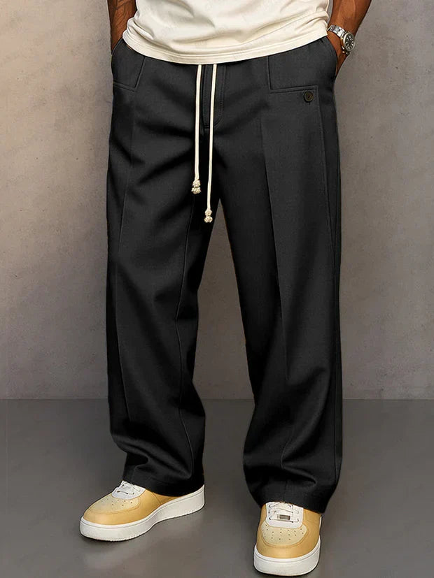 Bramwell | Men's Adjustable Drawstring Casual Trousers