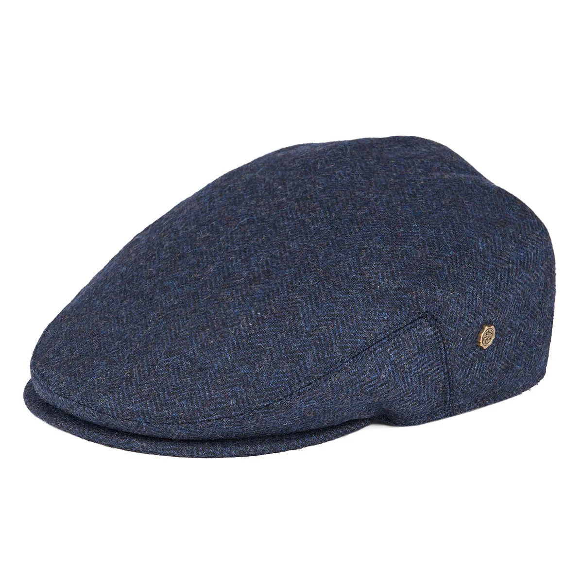Men's Flat Cap Herringbone Texture Classic Style