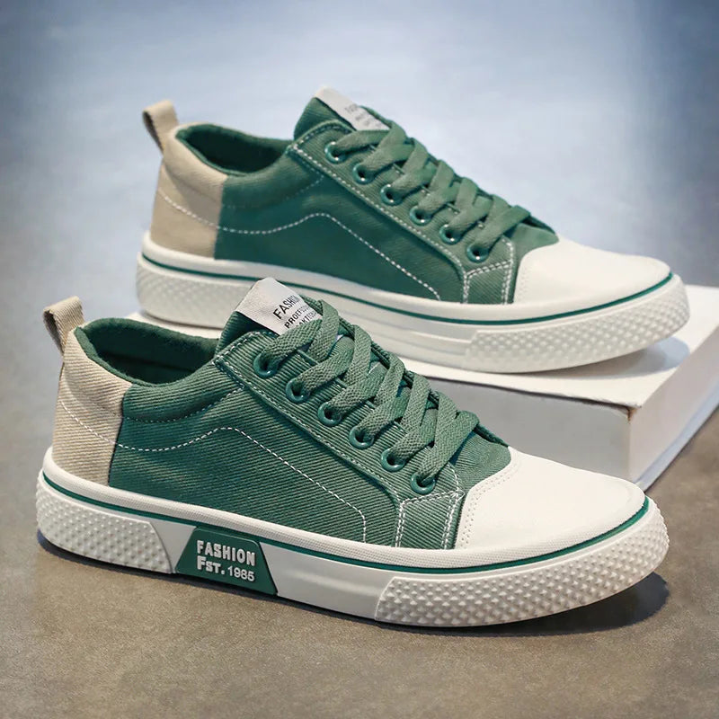 Men's Low-Top Lace-Up Skate Trainers original source photo 6