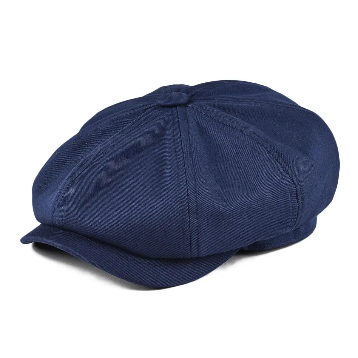 Cap Twill Cotton Newsboy 8 Panel Flat Ivy