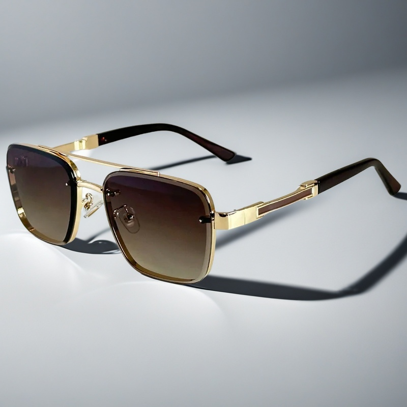 Men's Square-Frame Gradient Sunglasses product photo 1