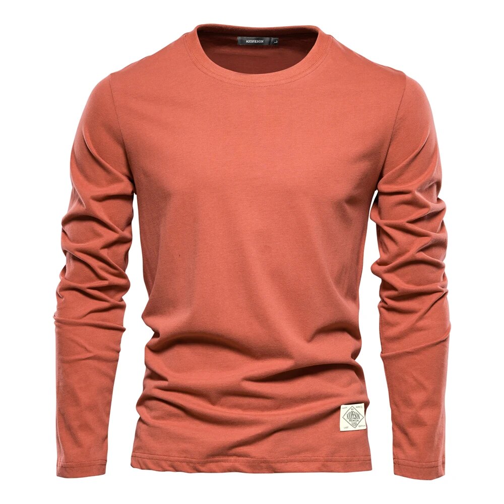 Men's Sweatshirt Cotton Long Sleeve Crew Neck