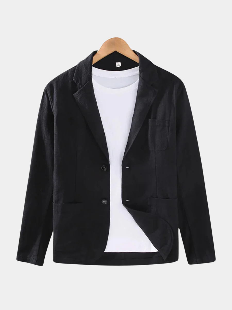 Polo Shirt Woven Fabric Structured Fit