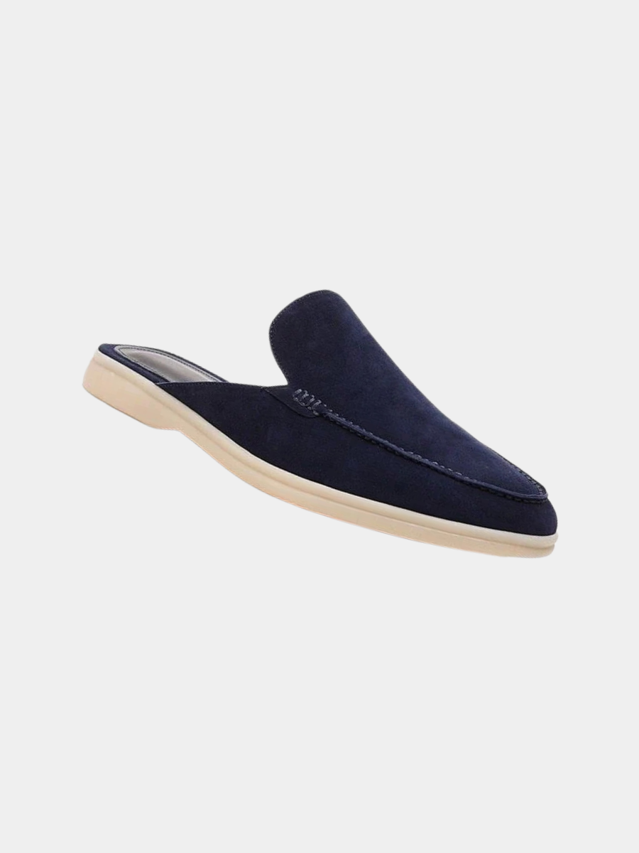 Mule Suede Open Back Slip On