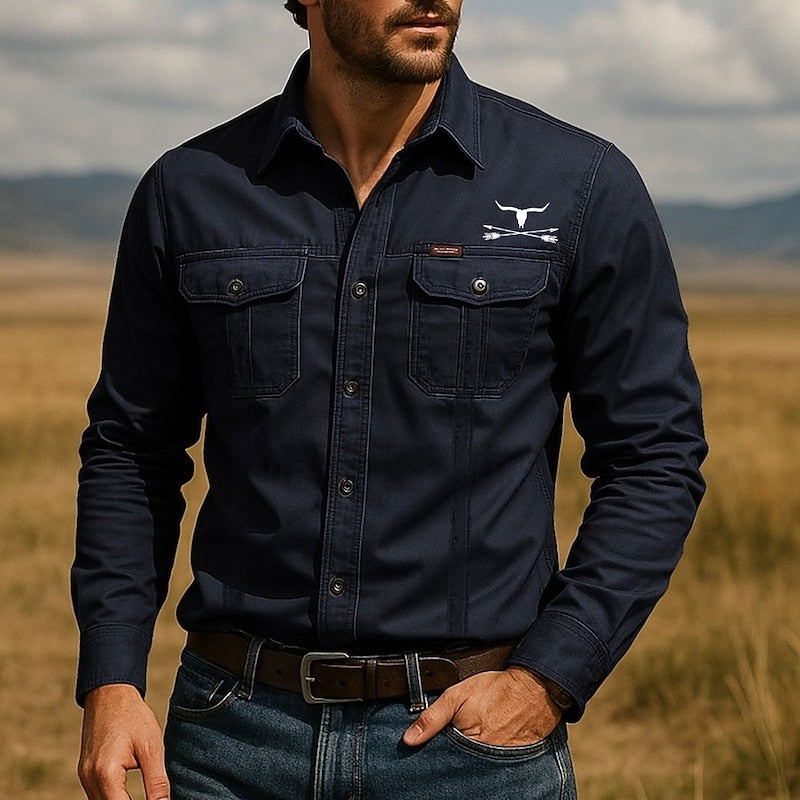 Roland | Men's Western Button-Front Work Shirt