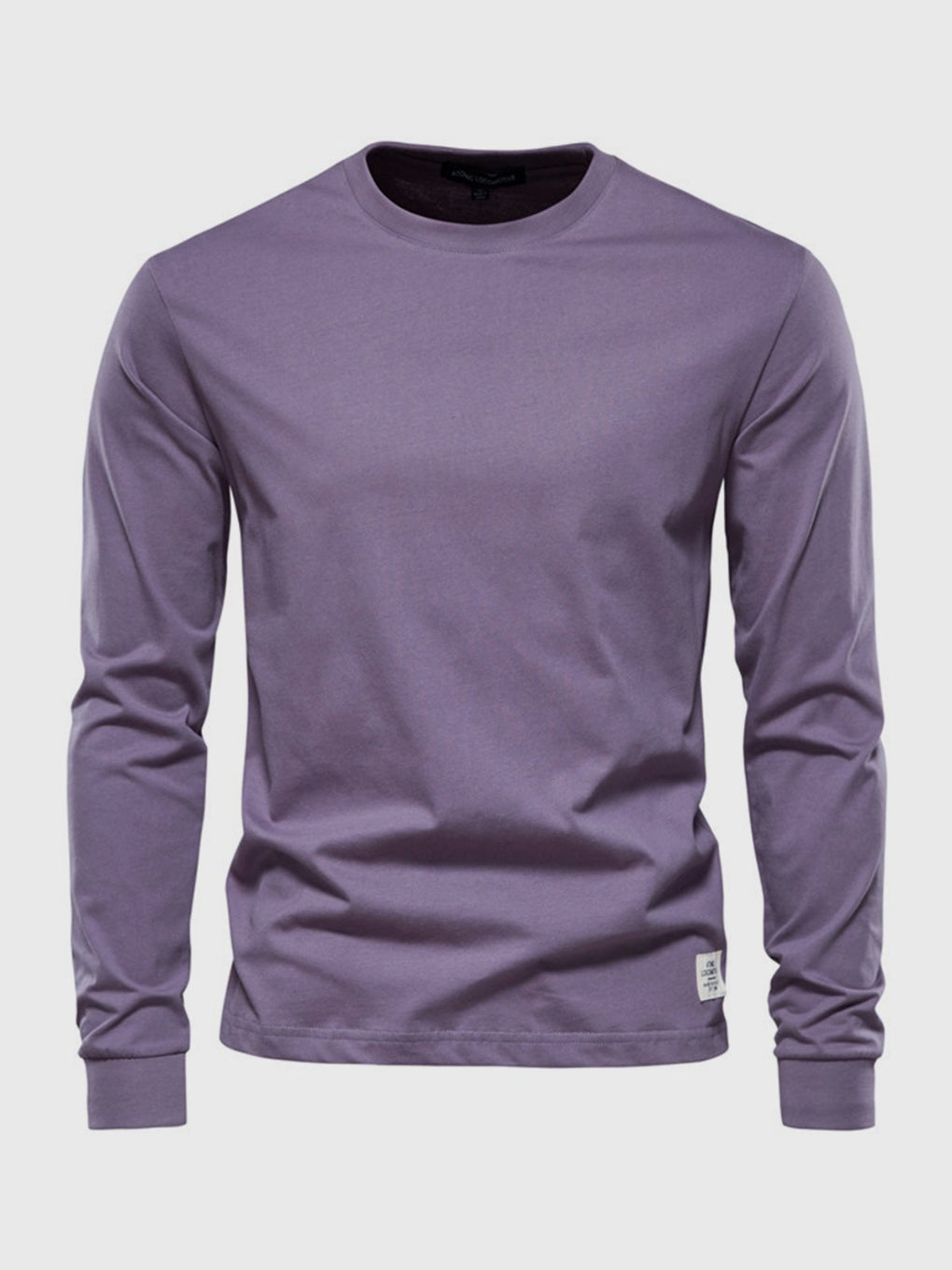 Men's Long Sleeve Crew Neck Sweater Comfortable Fit