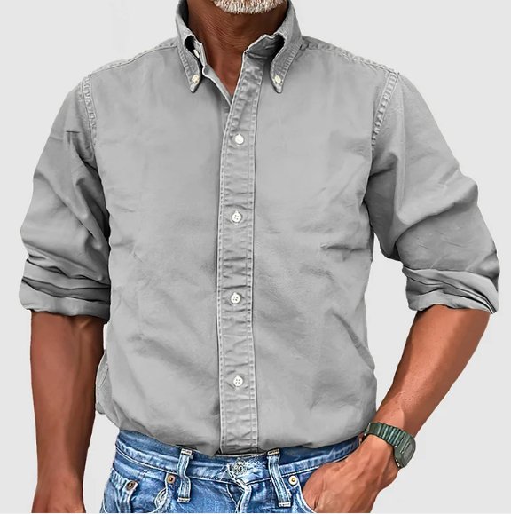 Rupert men's classic shirt - Grey