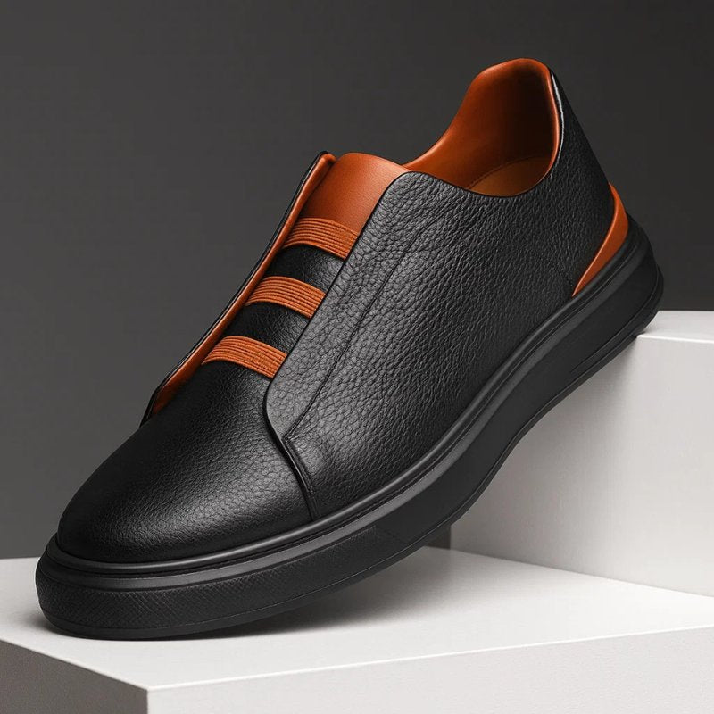 Men's Easy Slip-On Elastic-Side Trainers original product view 3