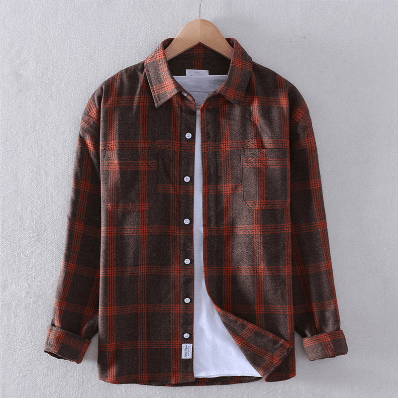 Men's archie-shirt in Red