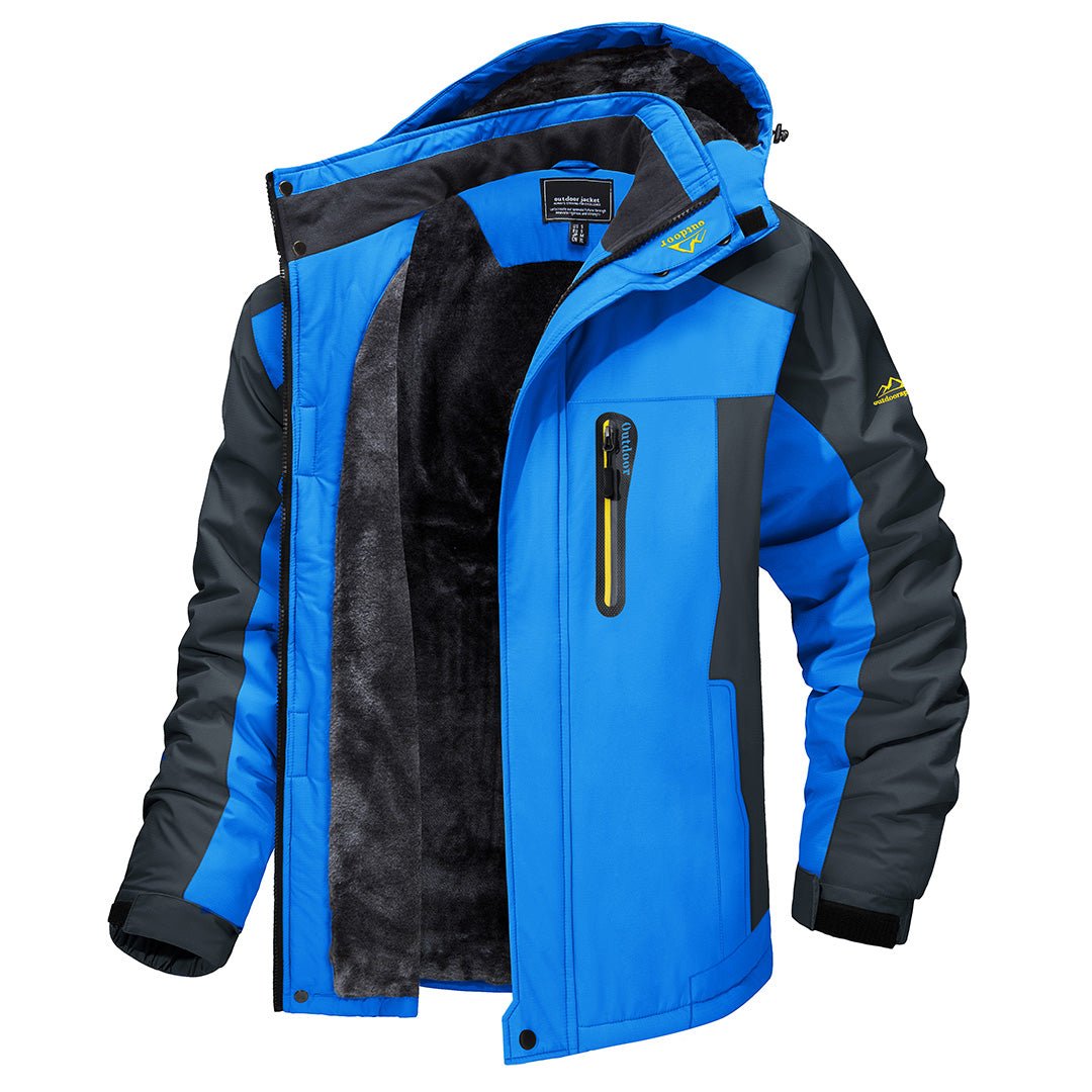 Men's Full-Zip Cold-Season Jacket Blue