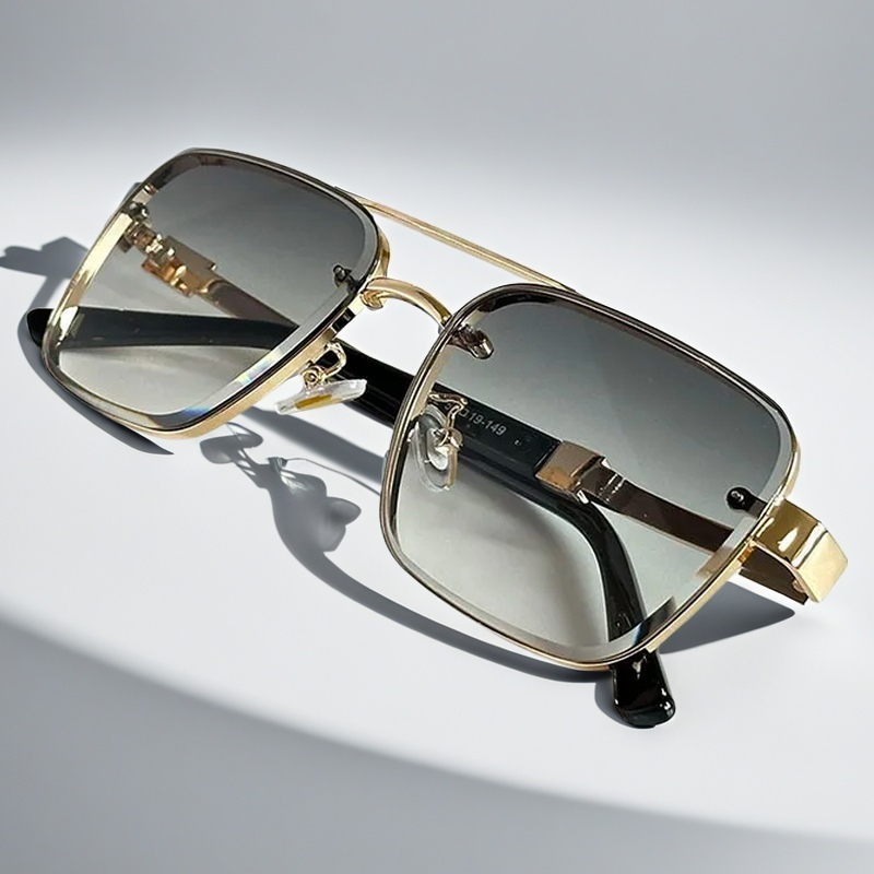 Men's Square-Frame Gradient Sunglasses product photo 9