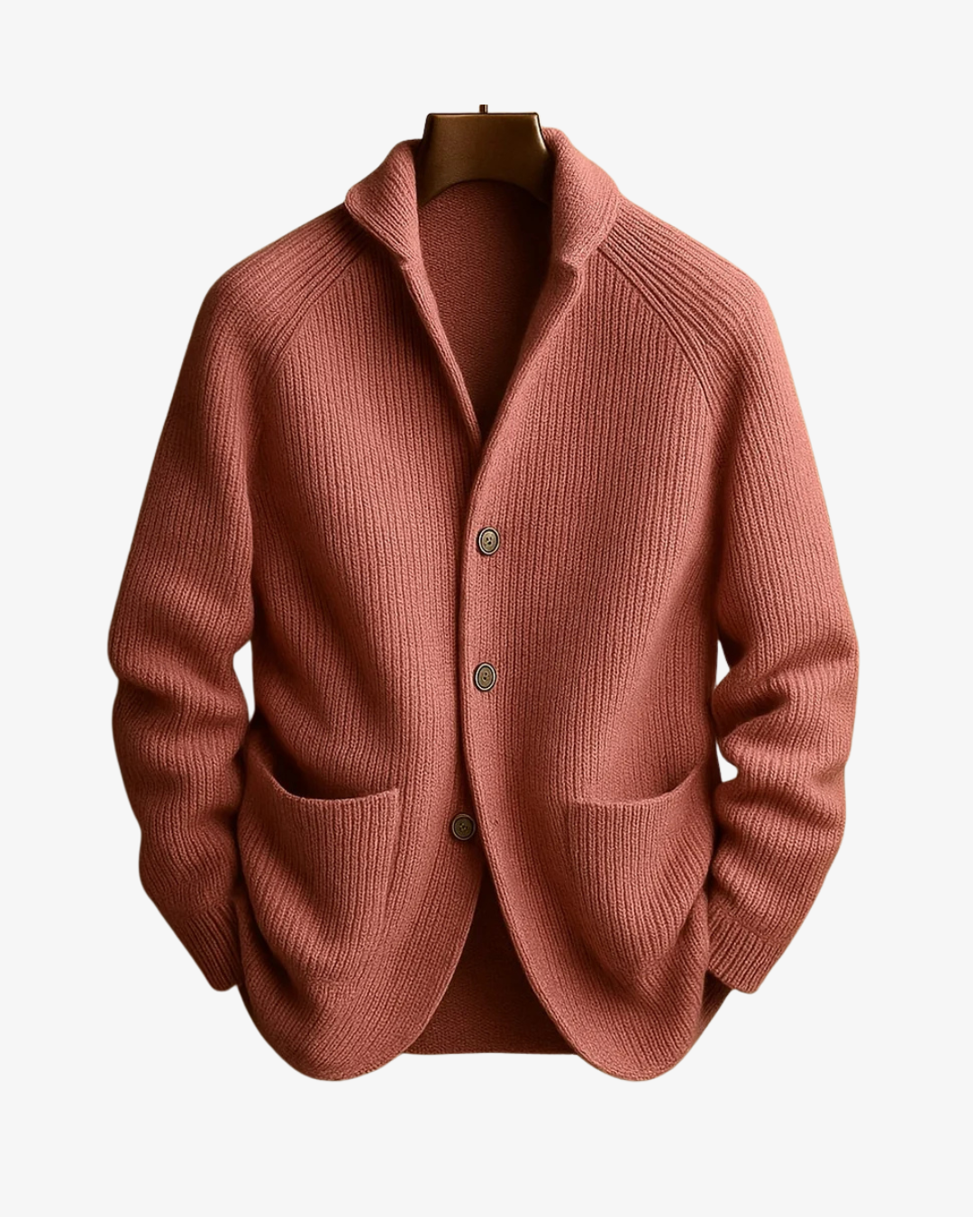 Tobias | Men's Tailored Button-Front Knit Cardigan