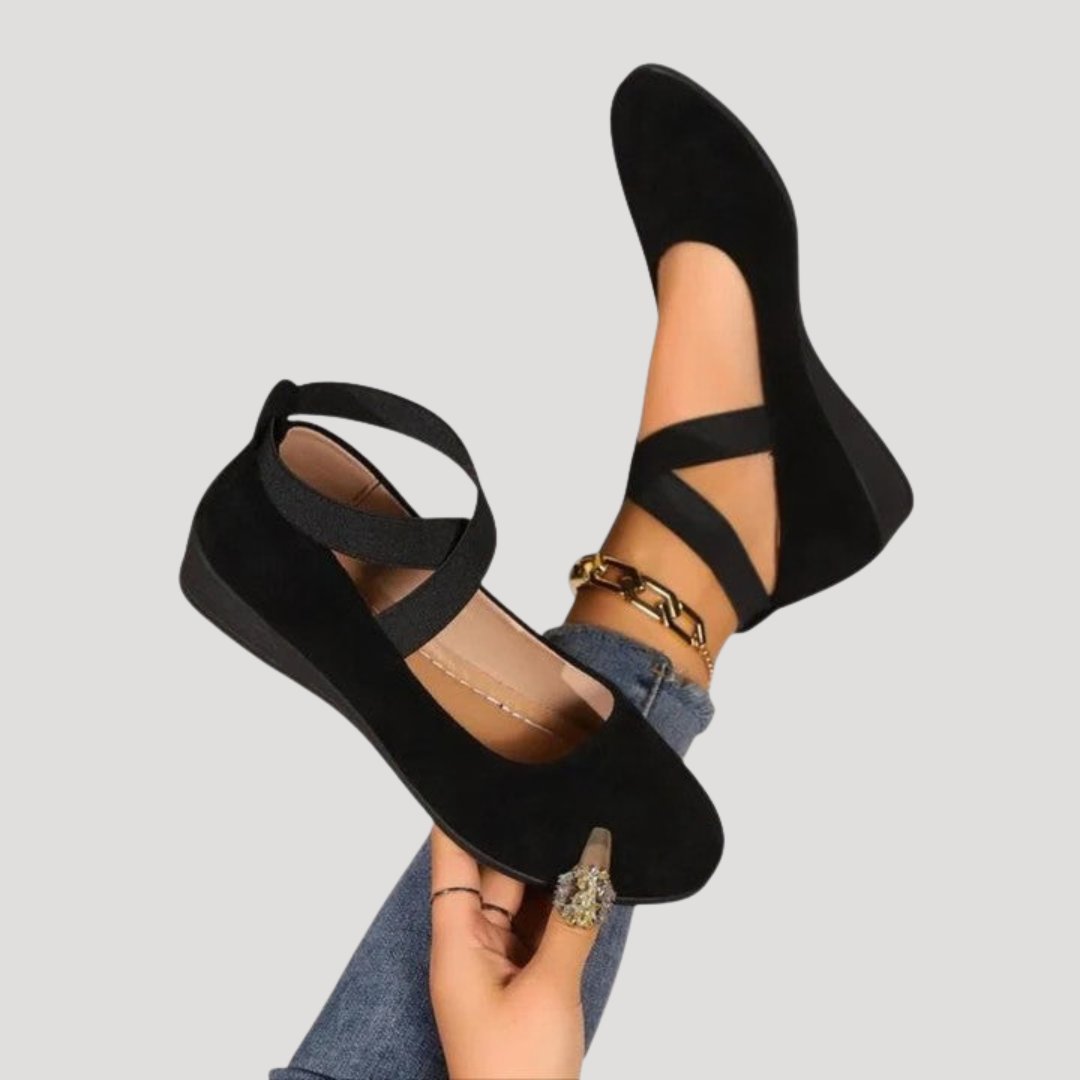 Wedge Sandals Women Strappy Closed Toe Summer Shoes