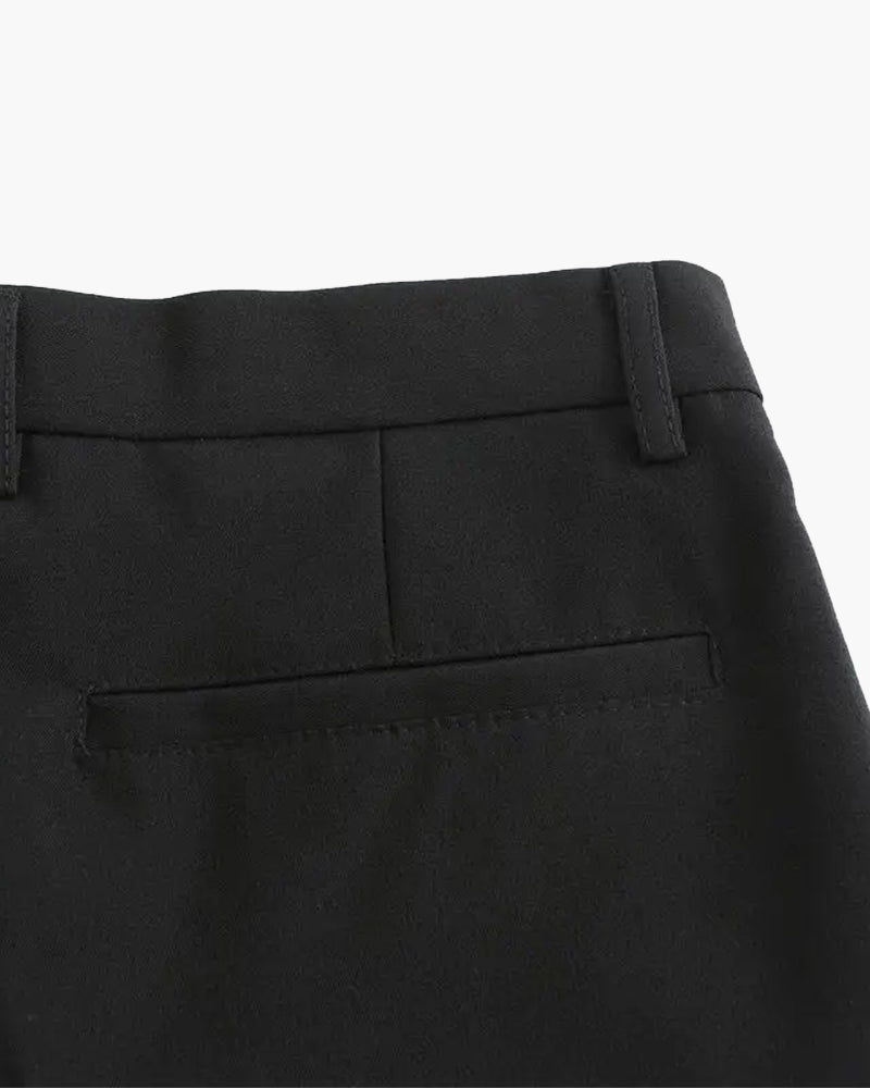 Formal Trousers Cotton Stretch Tailored Fit