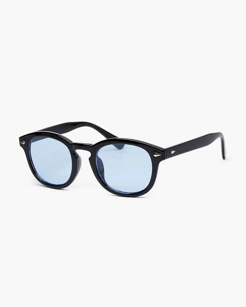 Sunglasses Round Tinted Geometric Frame