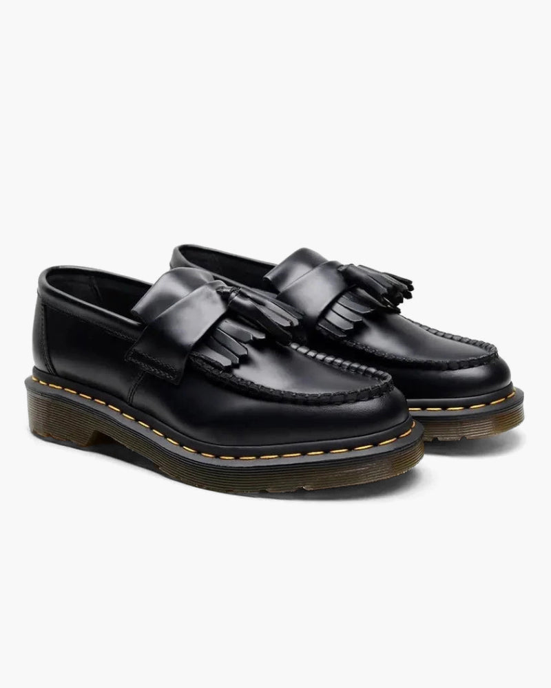 Loafer Leather Tassel Slip On Chunky Sole