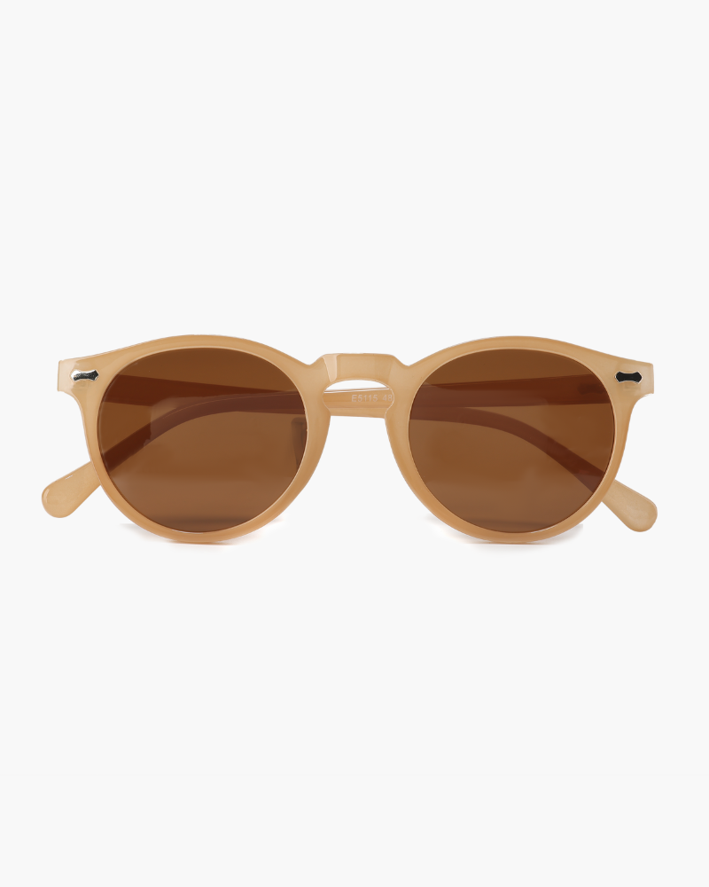 Sunglasses Round Frame Polarised UV Protection