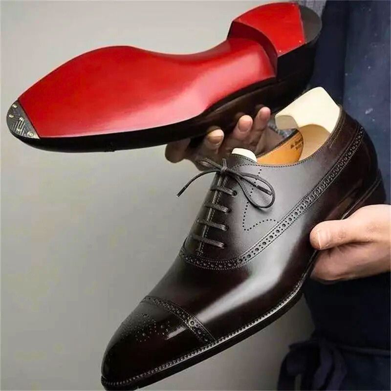 Hector | Men's Classic Cap-Toe Oxford Dress Shoes