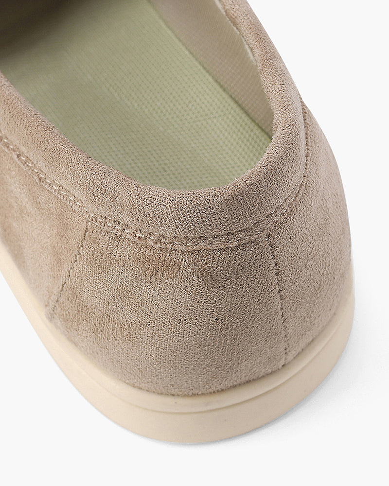 Suede Loafers Men Slip On Casual Summer Shoes