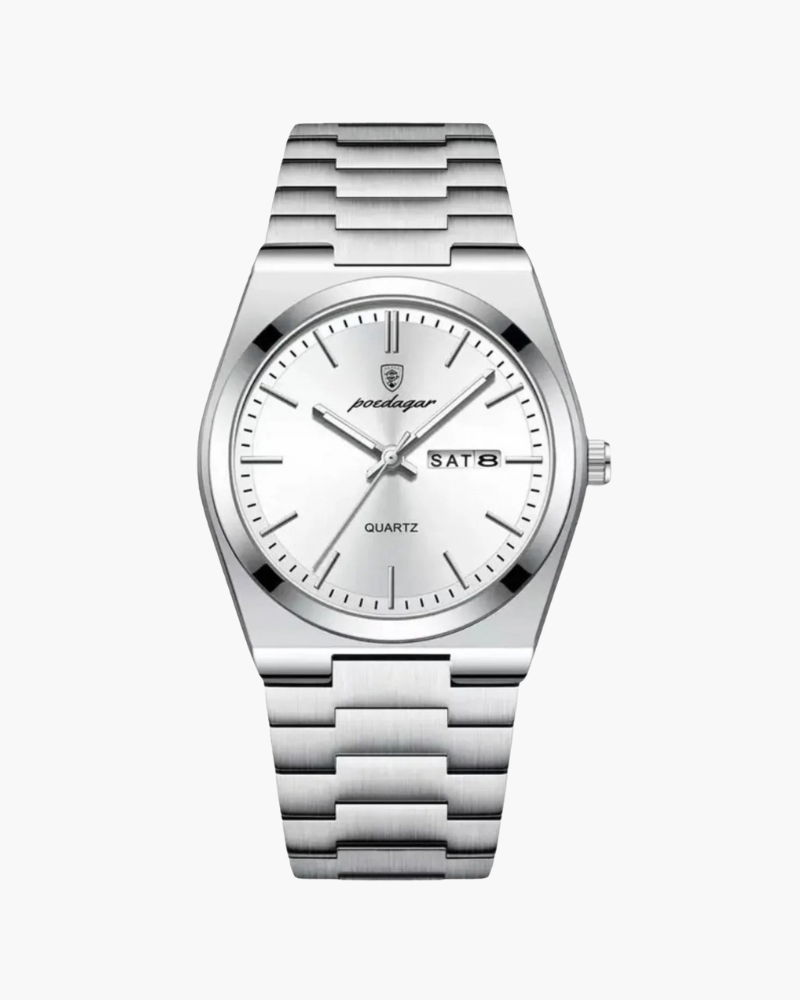 Watch Chronograph Stainless Steel Bracelet Marine