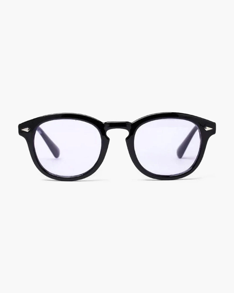 Sunglasses Round Tinted Geometric Frame