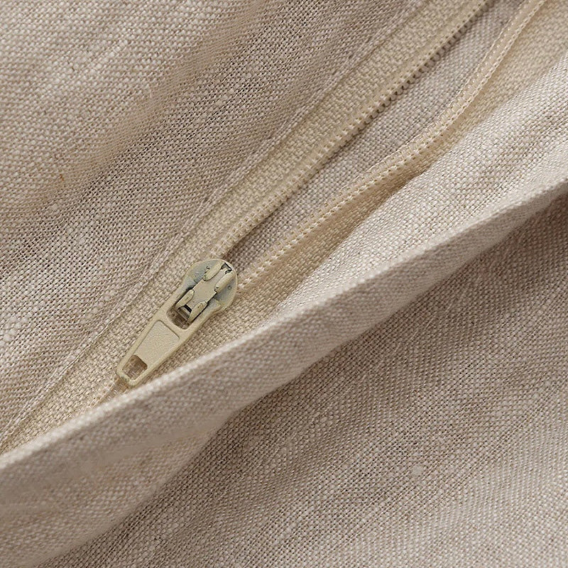 Shorts en lin à cordon pour hommes, taille élastiquée, coupe décontractée, jambe droite, été
