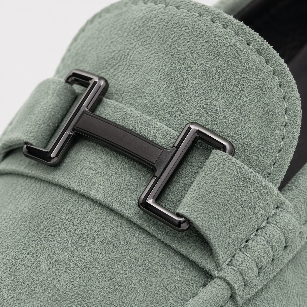 Suede Loafers Suede Upper Slip On Stitched Sole Smart Casual Everyday