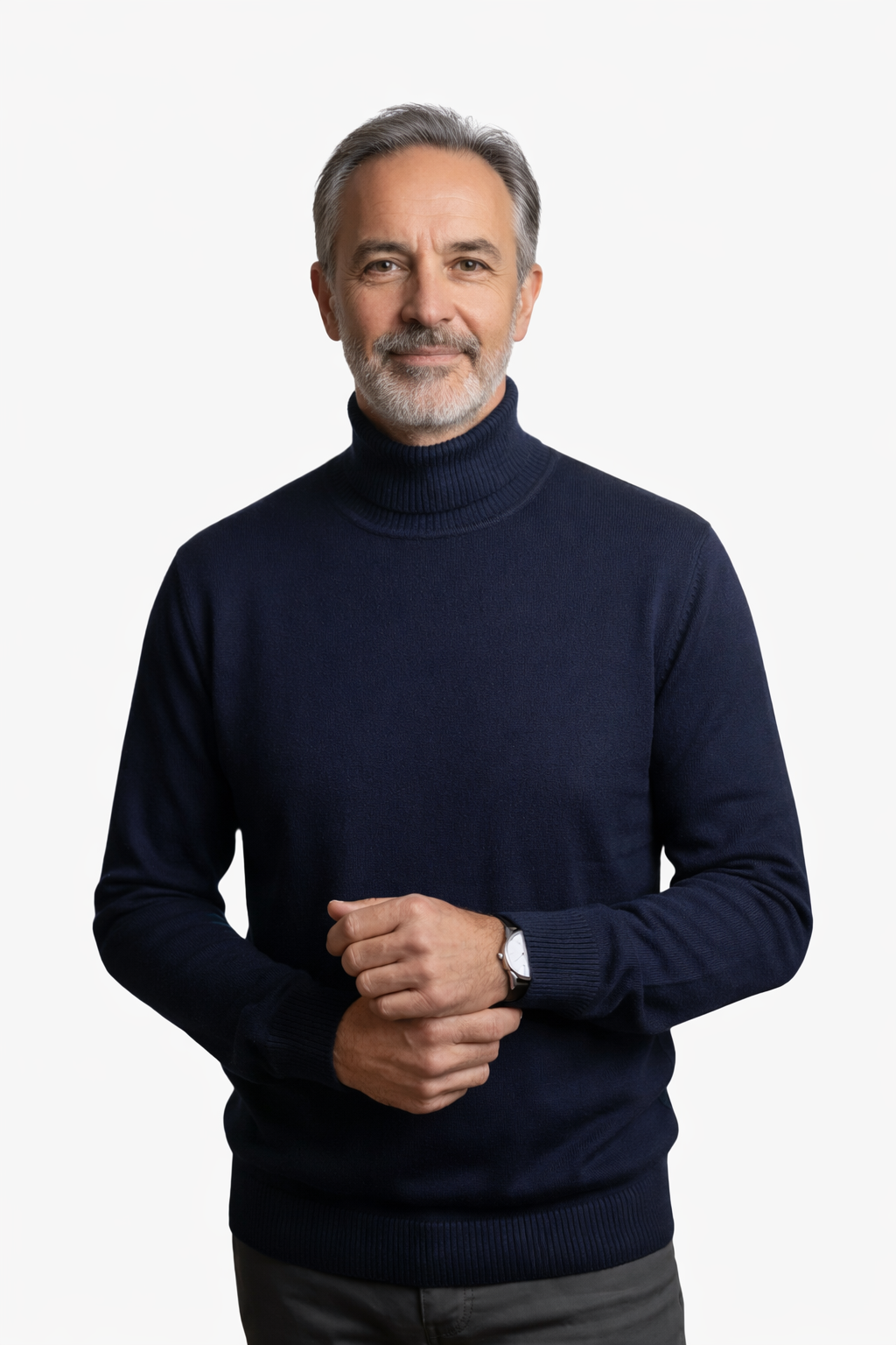 Jumper Turtleneck Slim Fit Long Sleeve