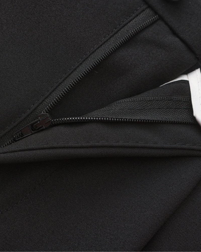 Trousers Cotton Wide Fit Relaxed Tailoring