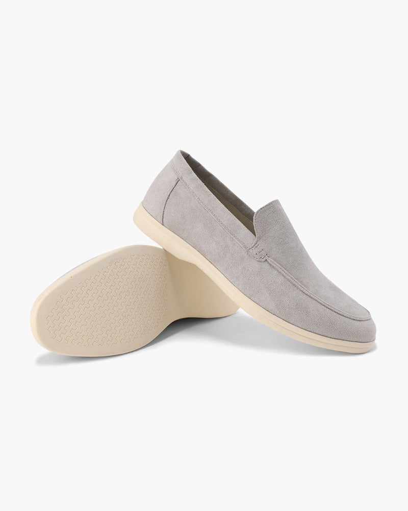 Suede Loafers Men Slip On Casual Summer Shoes
