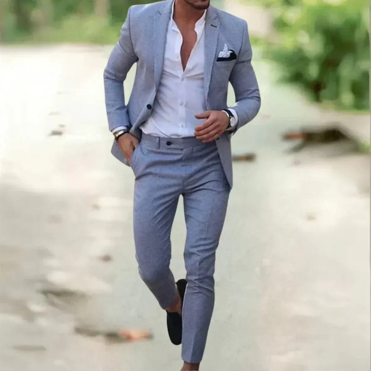 Cedric | Men's Tailored Two-Piece Notch-Lapel Suit